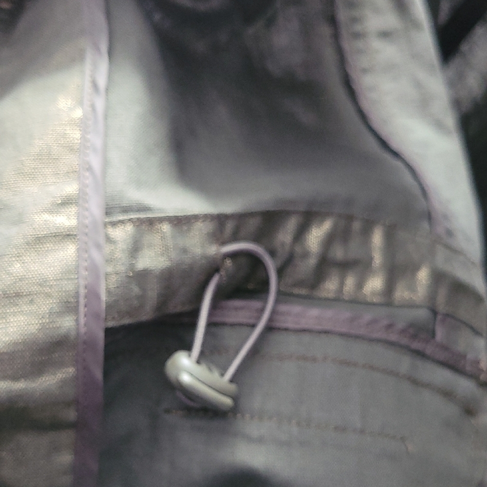 Chico's Linen-Blend Metallic Vest 3=16/XL - Picture 5 of 5